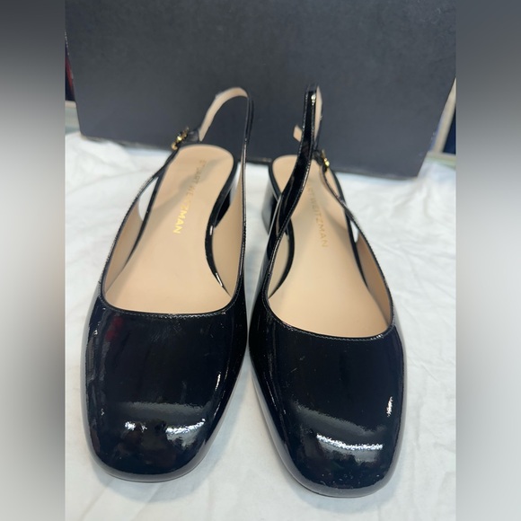 STUART WEITZMAN Slingback pumps MAEVE 35. New - Picture 6 of 7